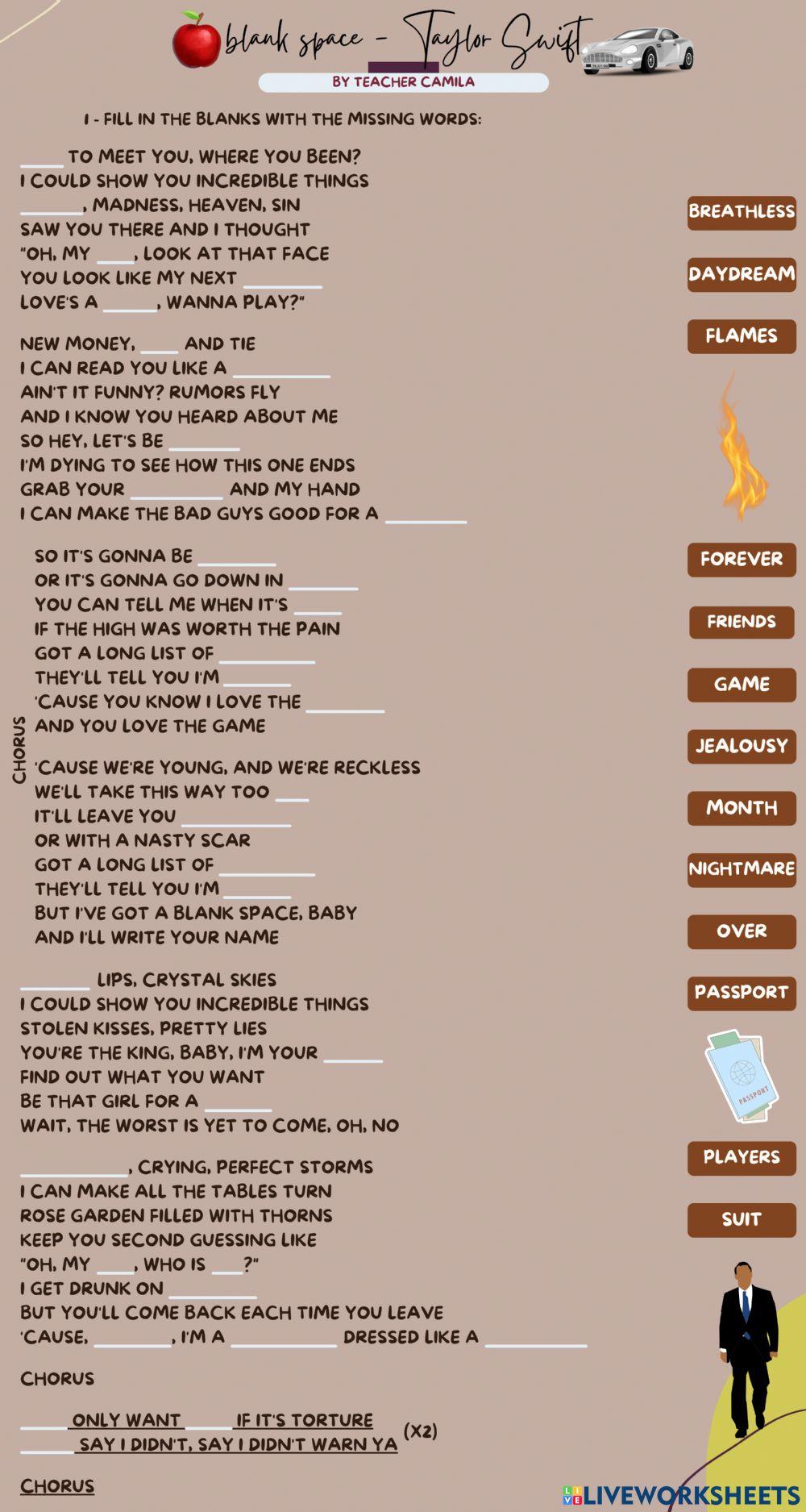 Blank Space - Taylow Swift