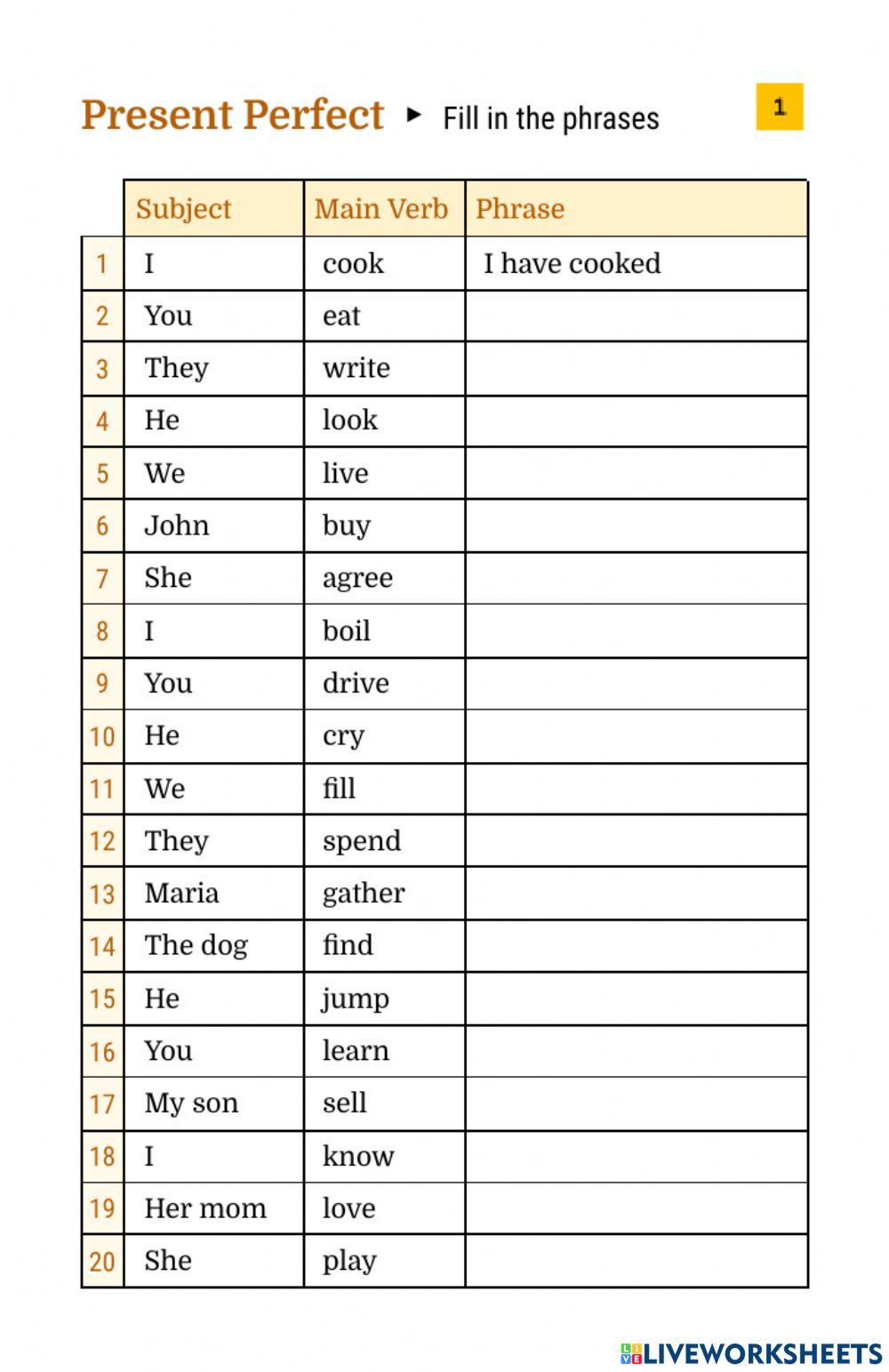G-Quick Present Perfect-1