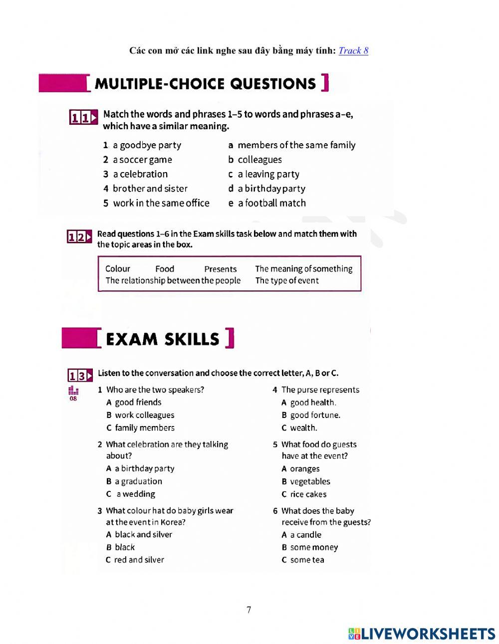 Foreign teacher-S8-Week 4-Lesson 4-IELTS PRACTICE