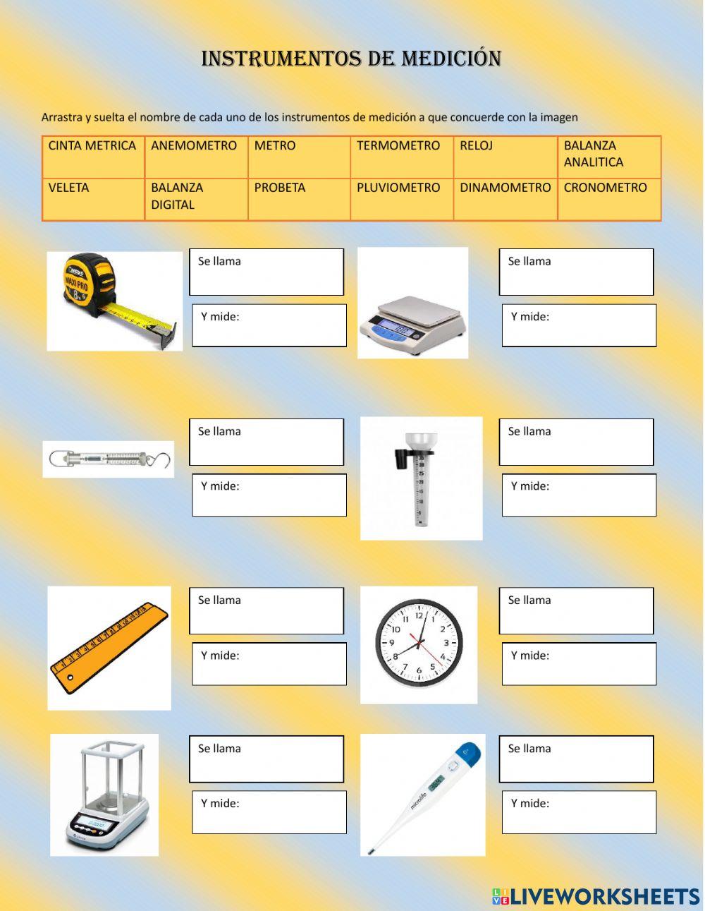 Instrumentos de Medición