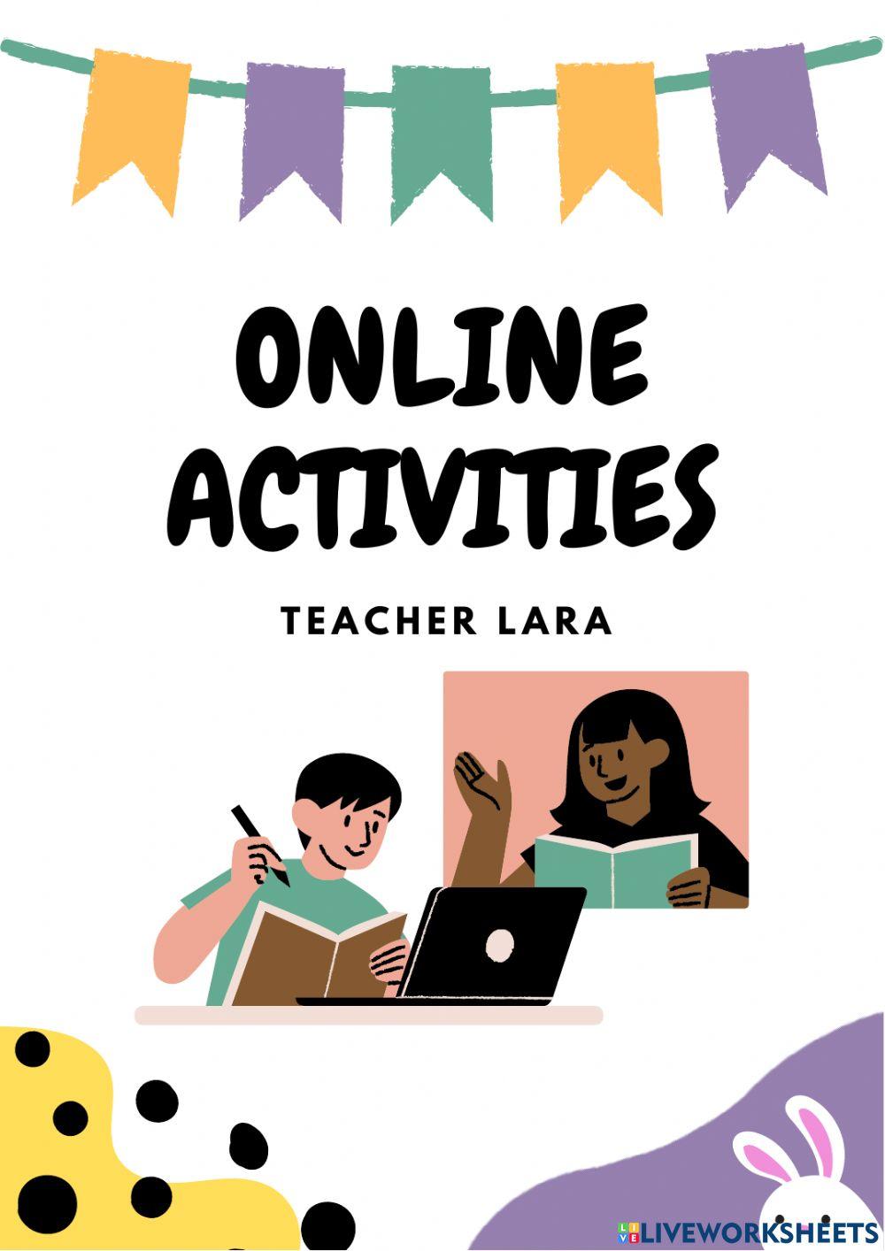 School supplies, numbers and colours