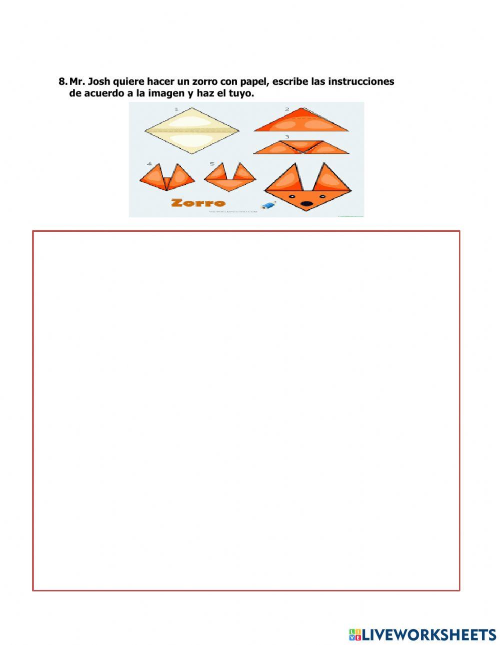 Evaluación de español