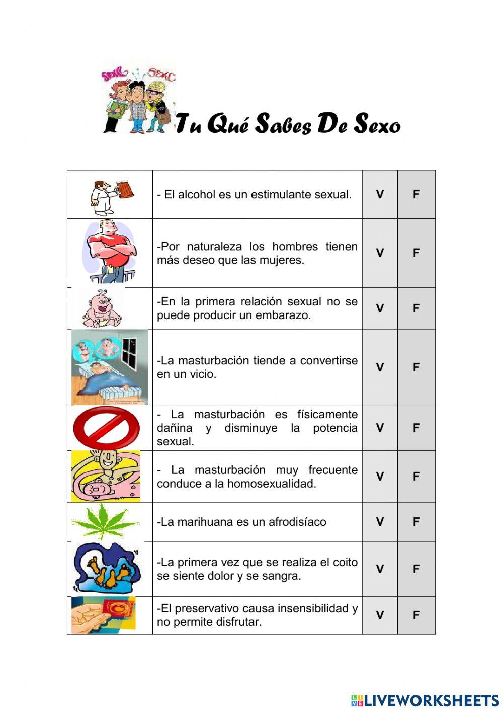 Tu que sabes de sexo