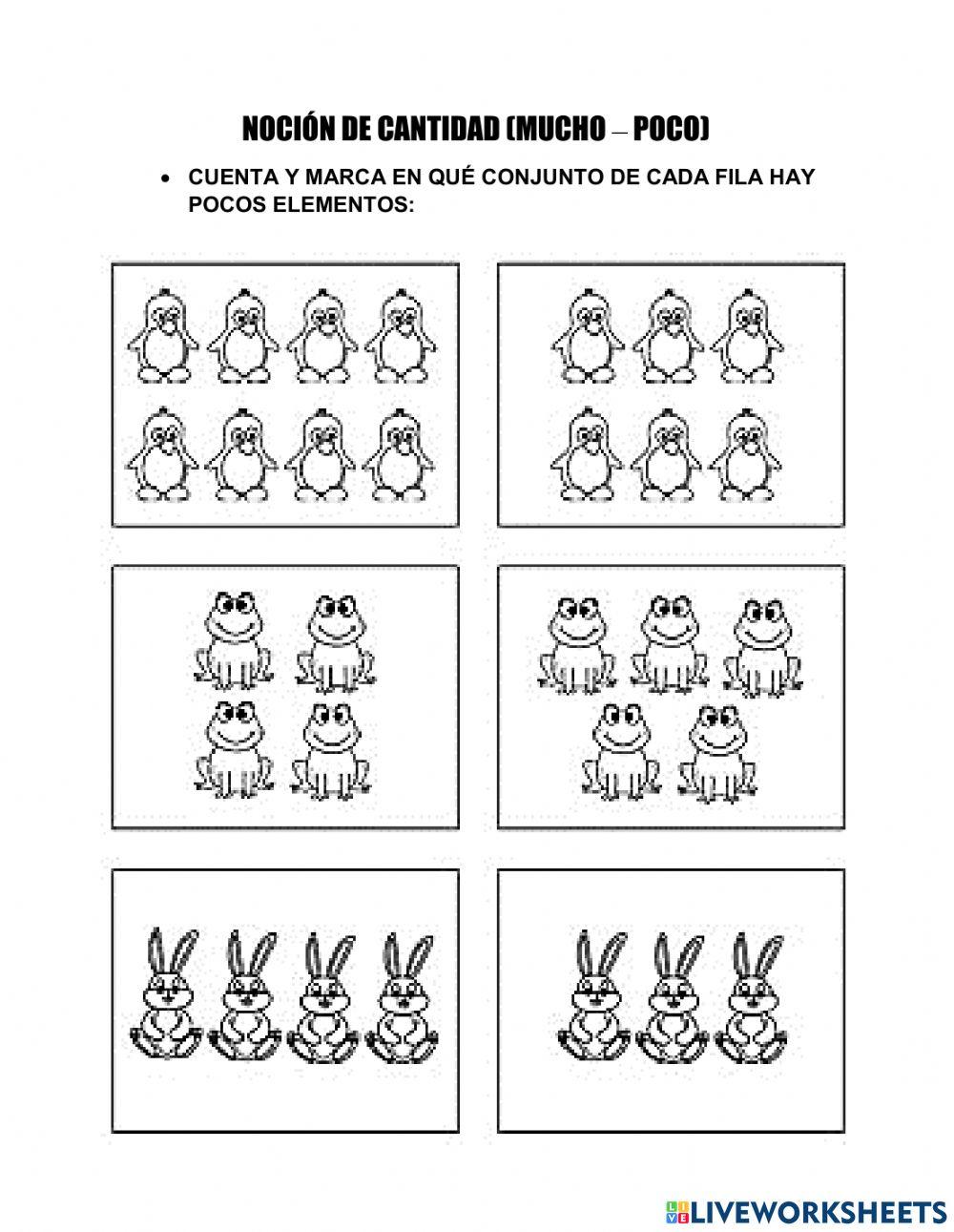 Nociones de Cantidad