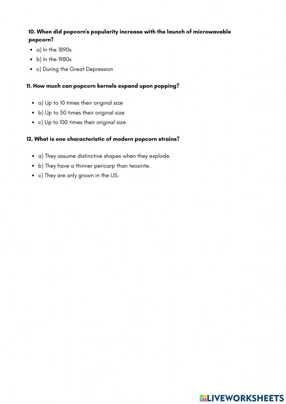 Why do we eat popcorn at the movies? - Andrew Smith