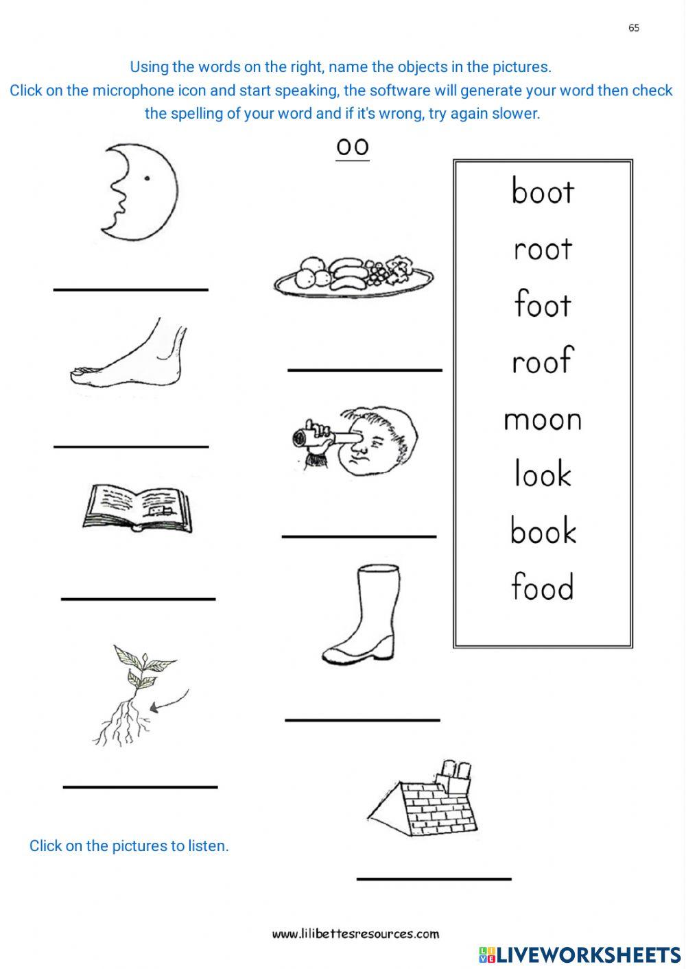 ee oo spelling pronunciation