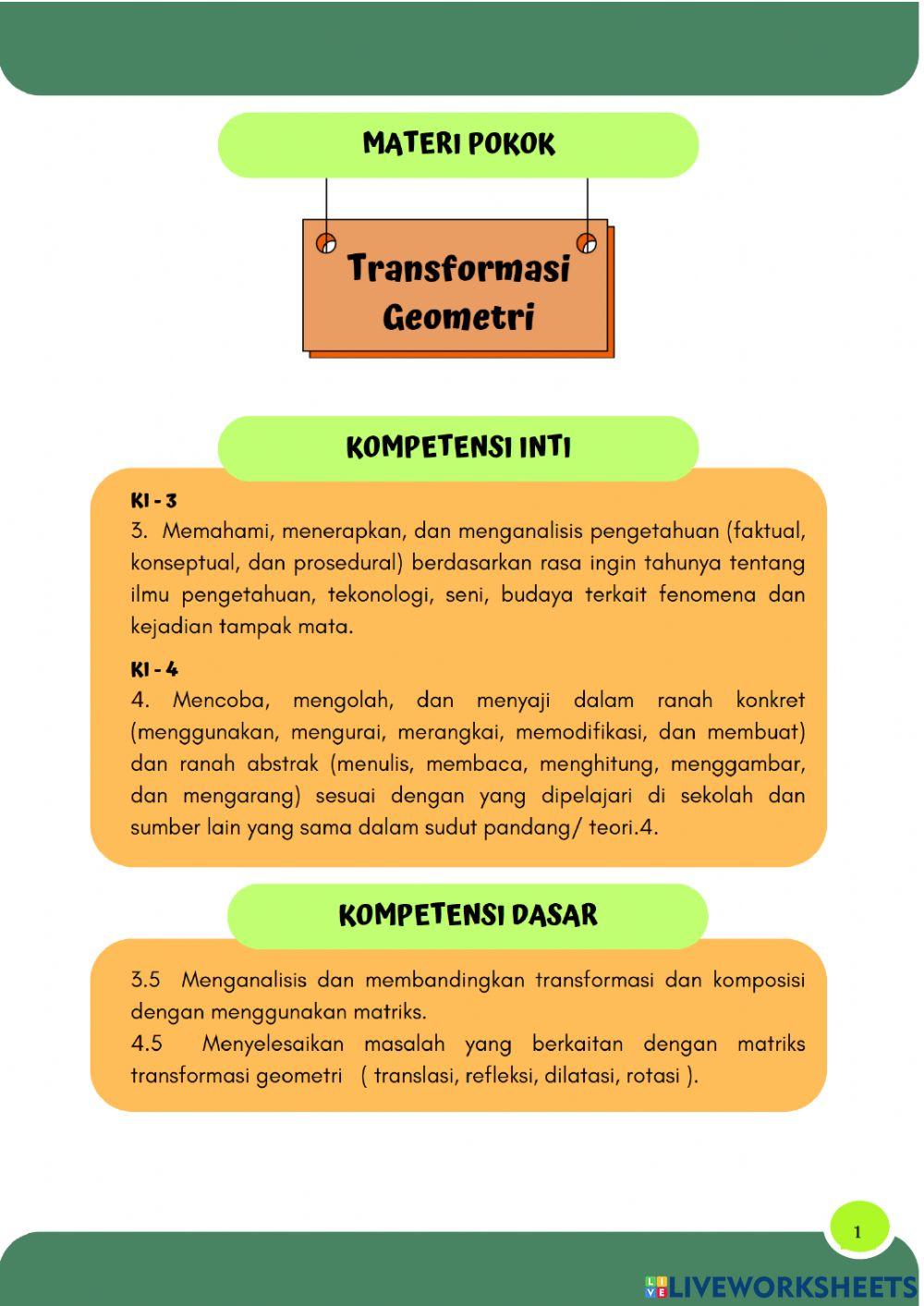 LKPD TRANSLASI Kelas XI