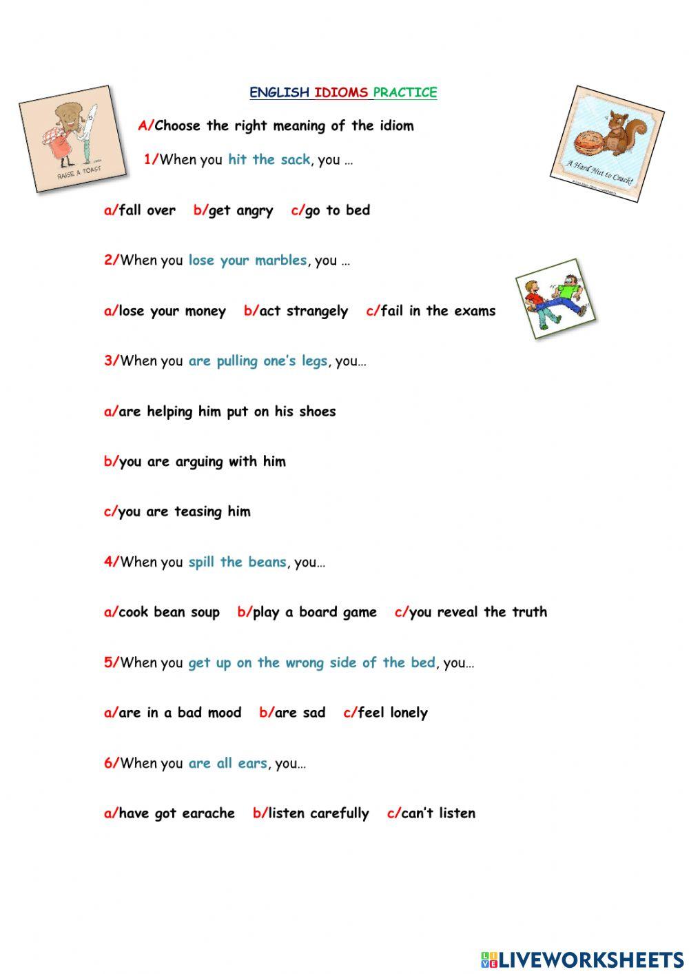 Idioms