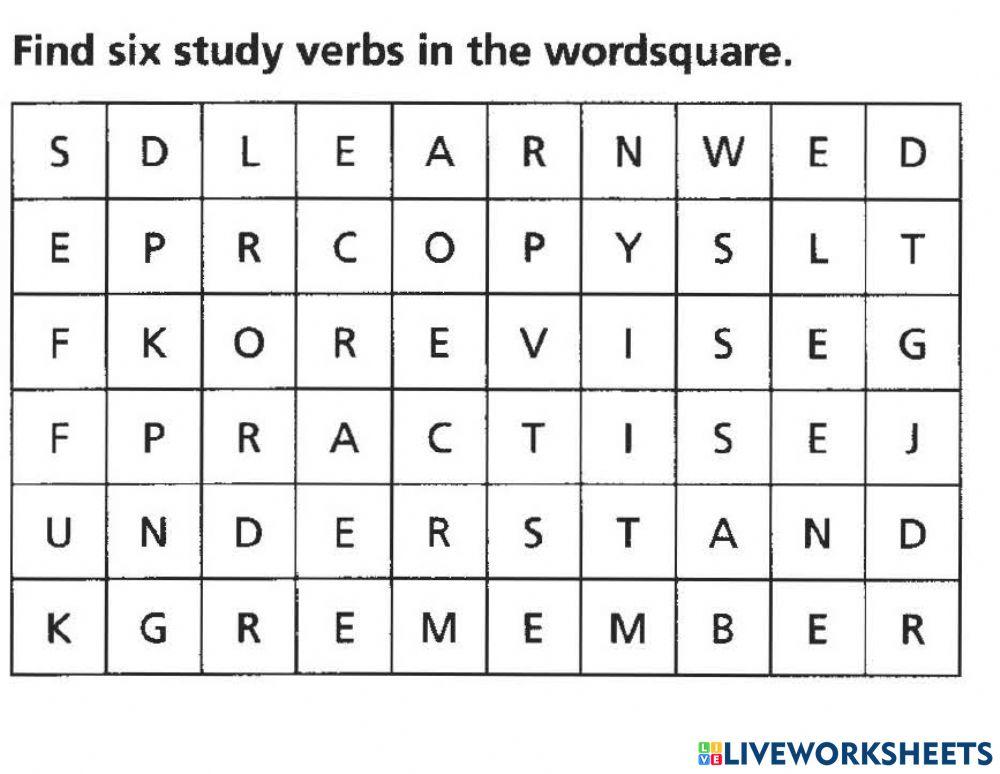 Study Verbs by Teacher Kasim