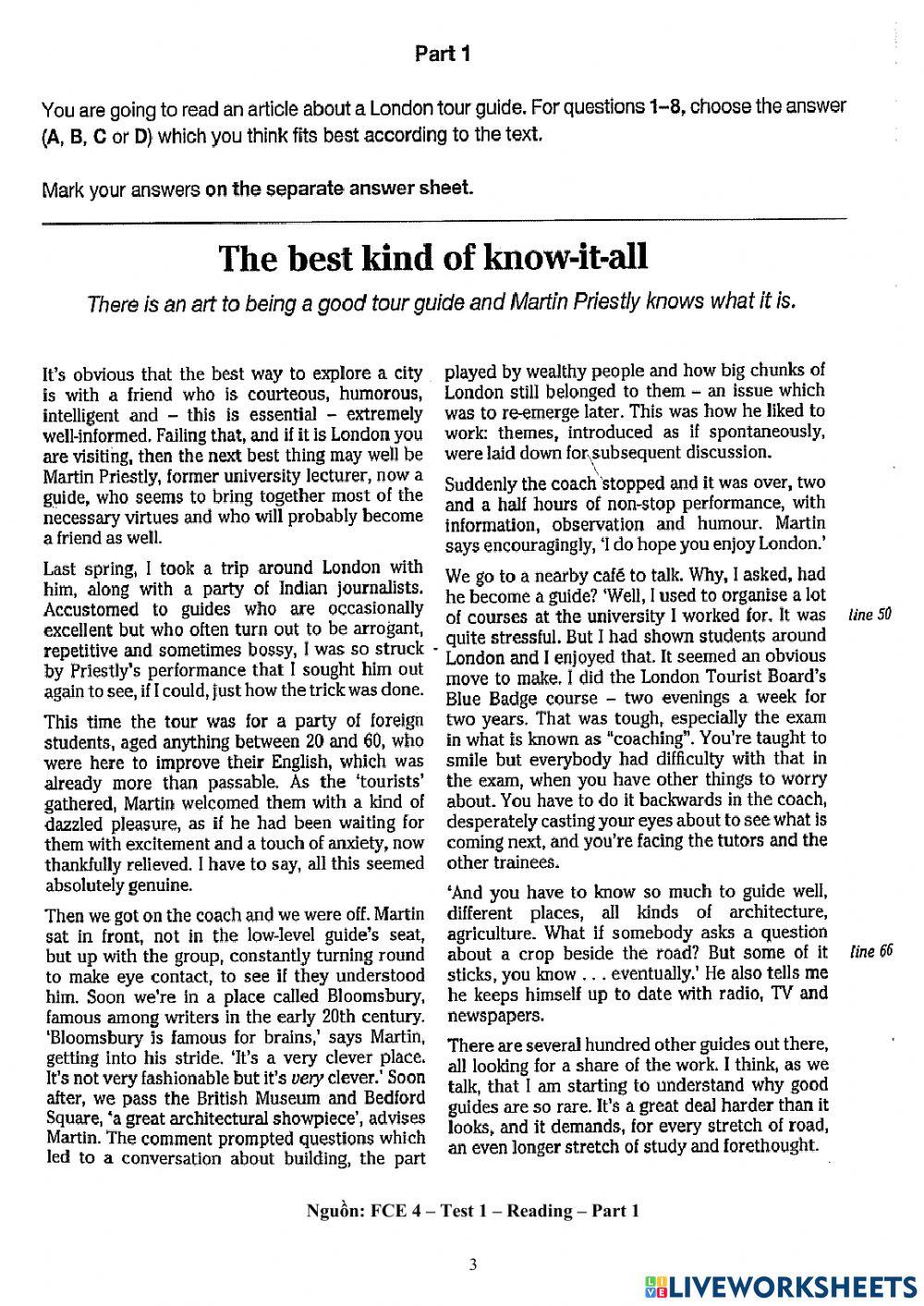 Viet Teacher-S6-WEEK 4-LESSON 4-VOCABULARY & FCE INSTRUCTION