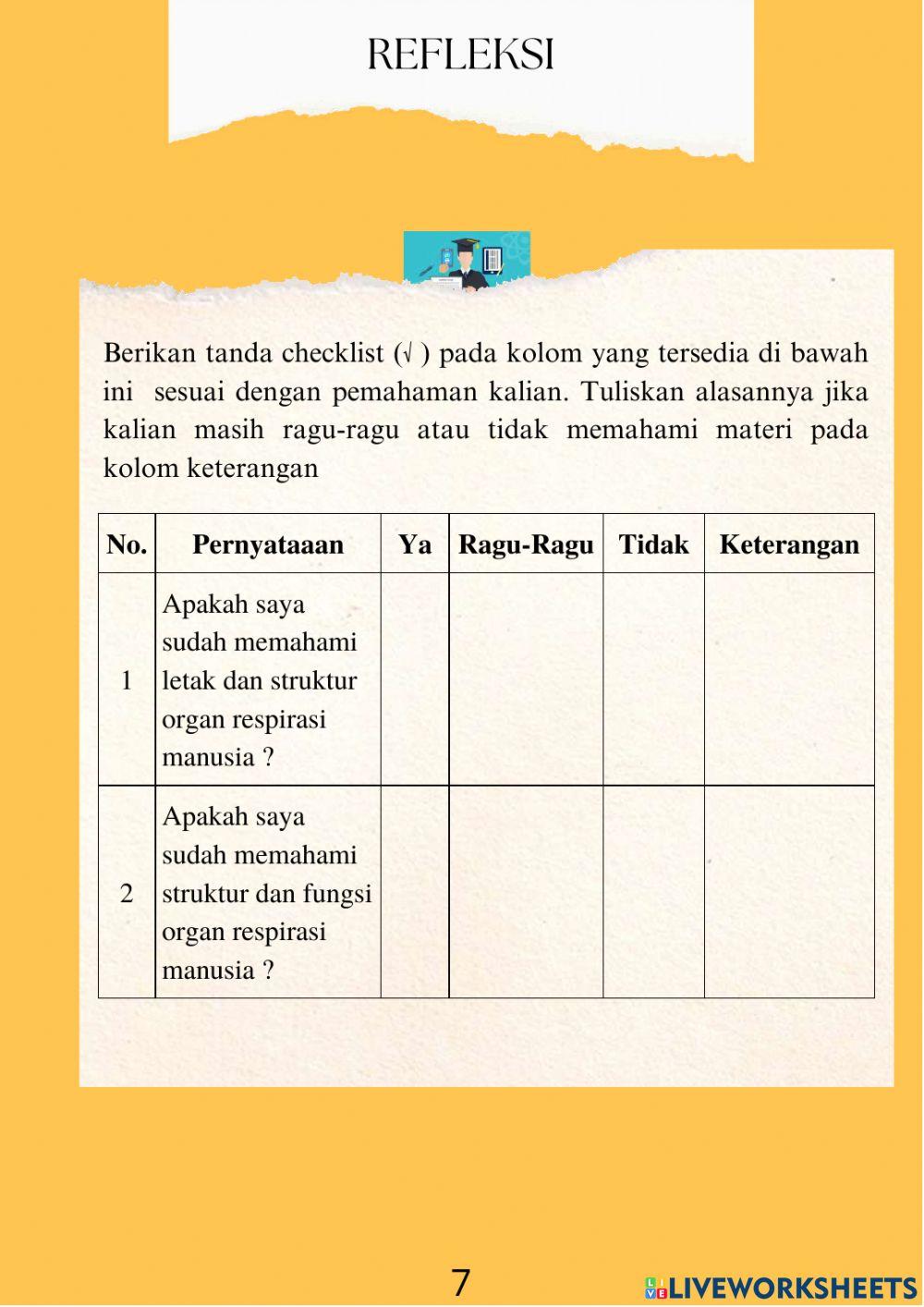 Revisi-Struktur dan Fungsi Organ Sistem Respirasi Manusia