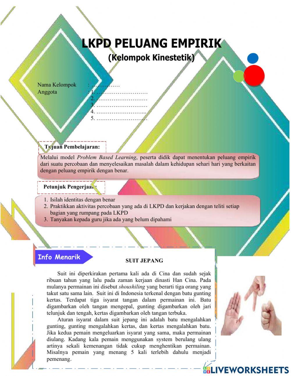 Peluang Empirik (Kelompok Auditori)