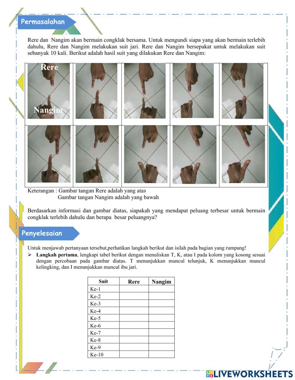 LKPD Peluang Empirik (Kelompok Visual)