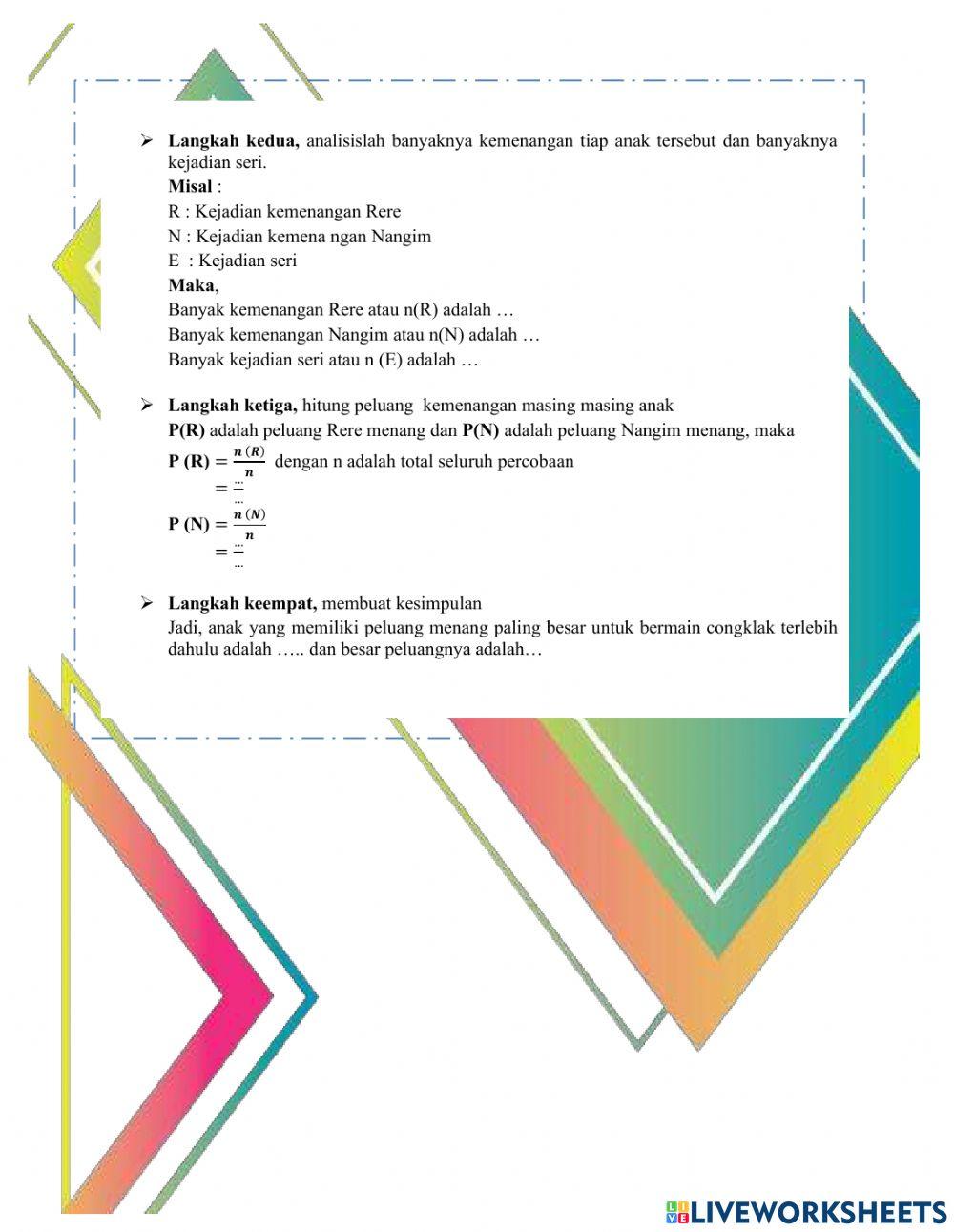 LKPD Peluang Empirik (Kelompok Visual)