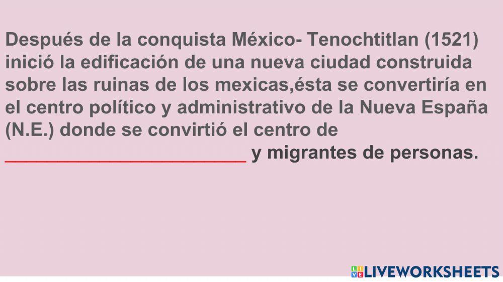 Sociedad del virreynato y actividad economica