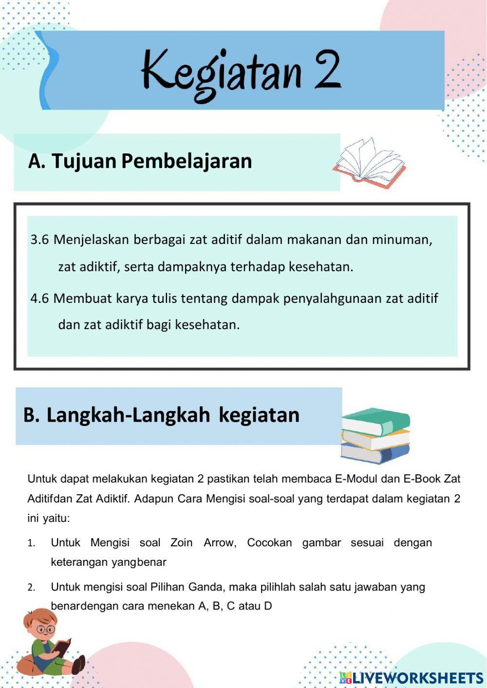 Zat Aditif dan Zat Adiktif