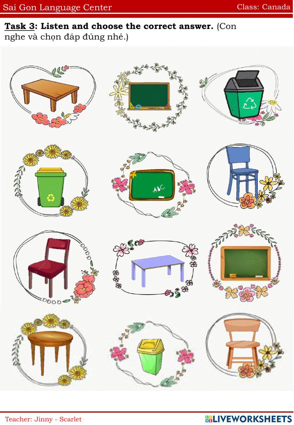 Canada review bin, board, chair, table 26.06