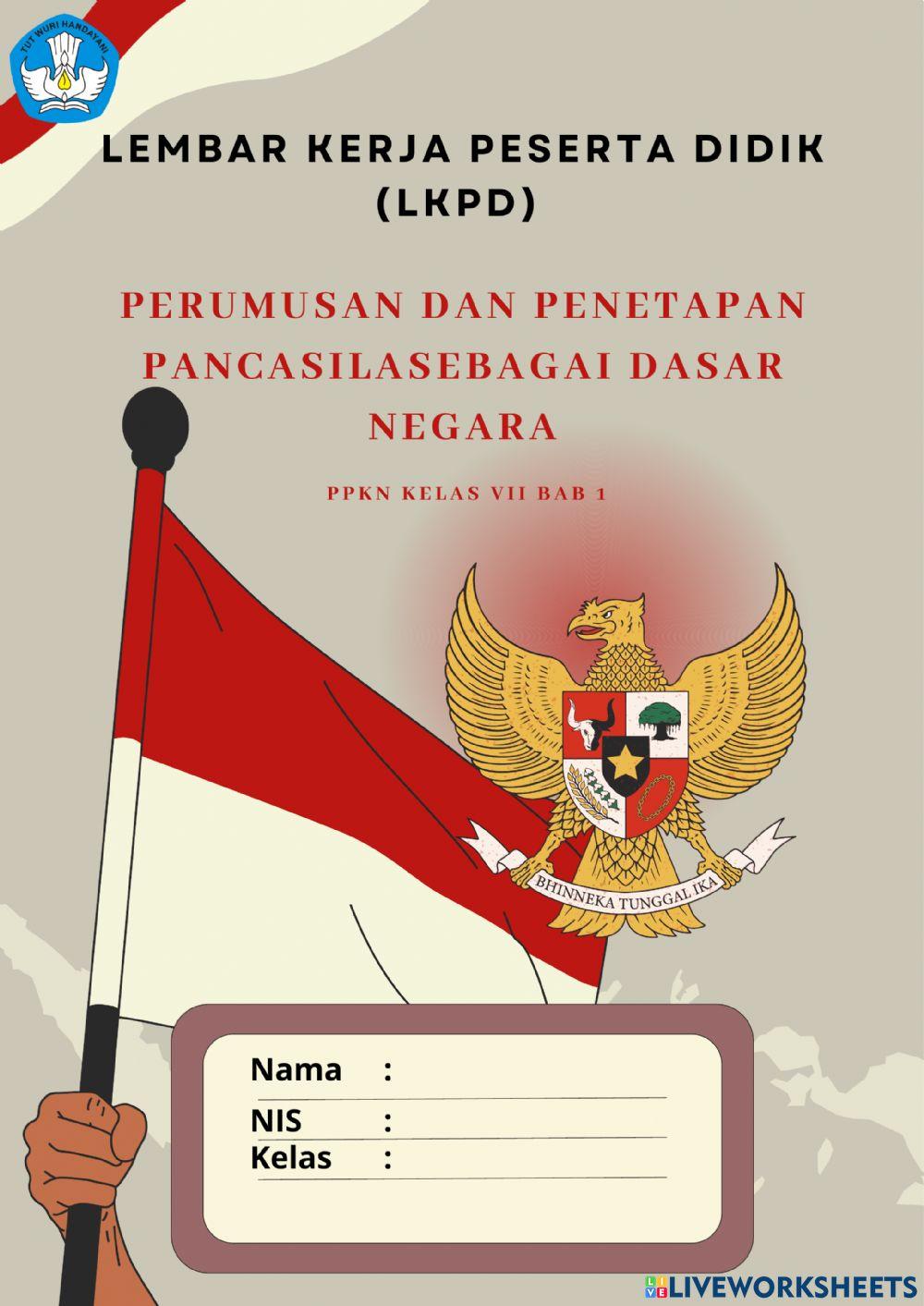 LKPD Proses Perumusan Pancasila sebagai Ideologi Negara