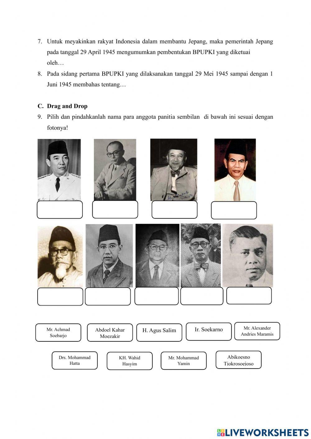 LKPD Proses Perumusan Pancasila sebagai Ideologi Negara