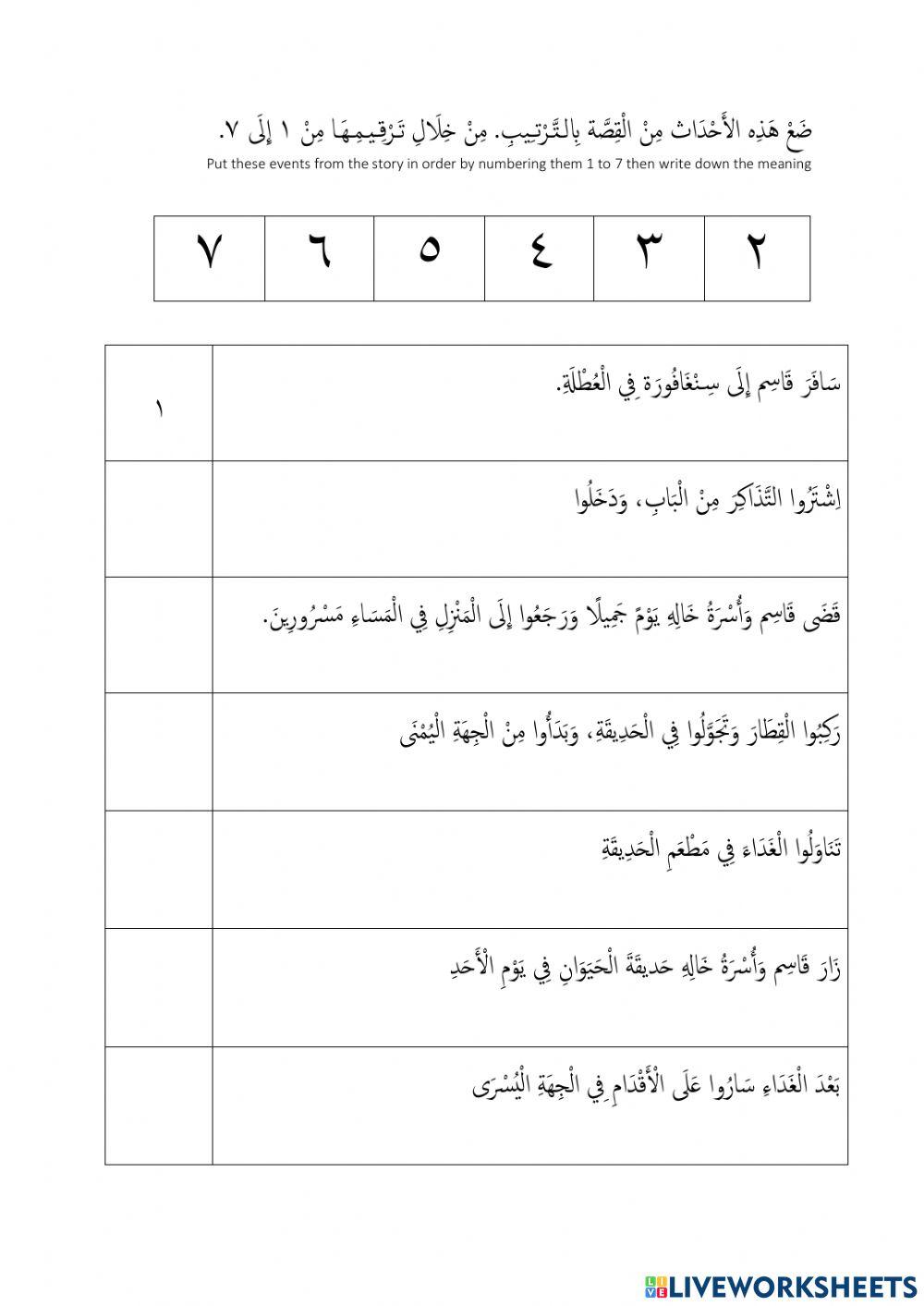 في حديقة الحيوان