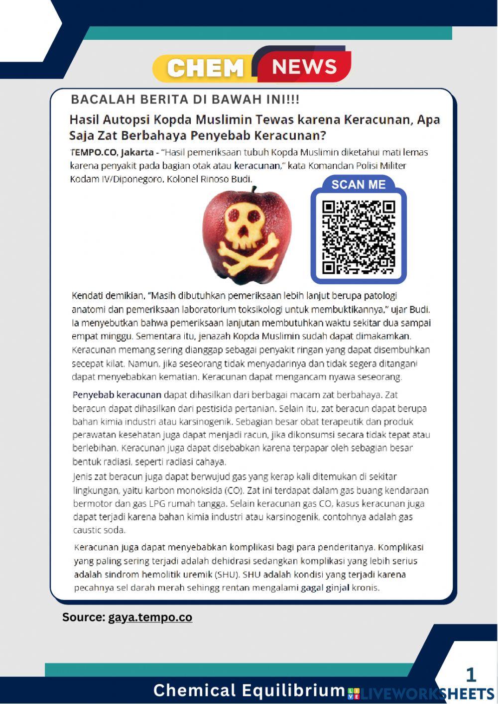 E-LKPD Faktor Konsentrasi