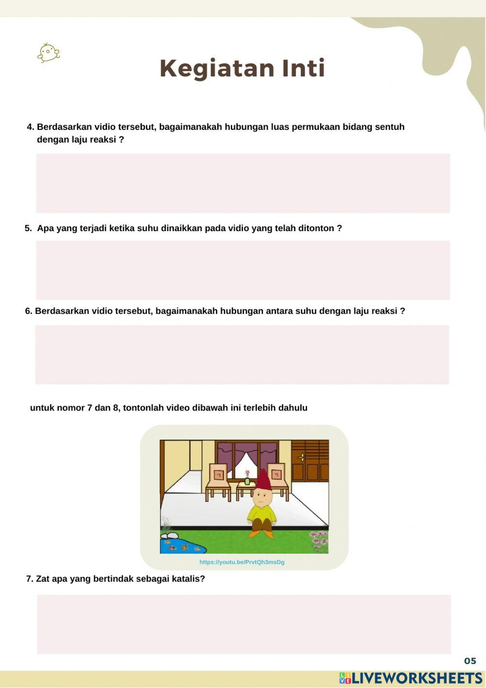 Lkpd 3.6 faktor-faktor yang mempengaruhi laju reaksi