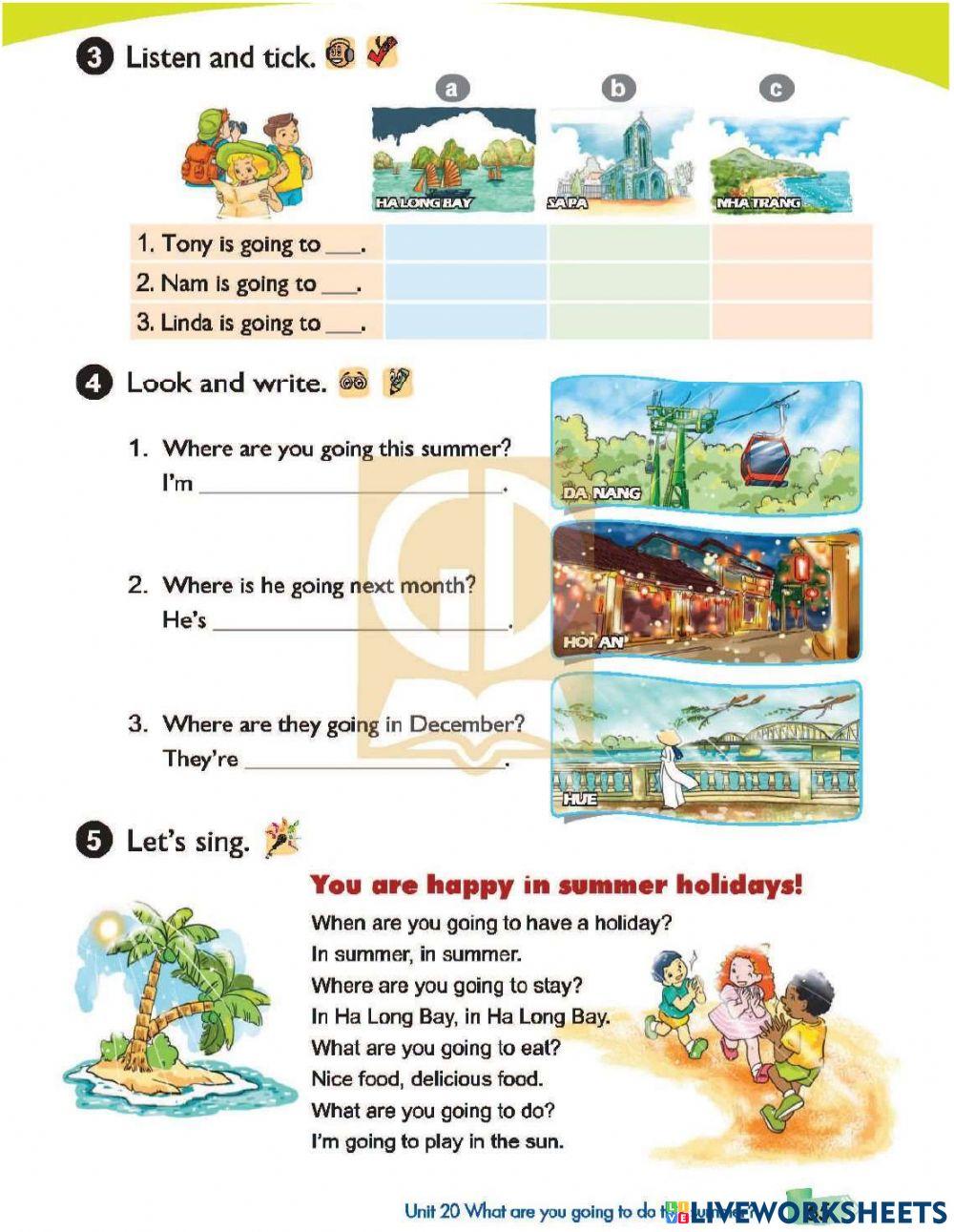 E4Mac U20 (TB) WHAT ARE YOU GOING TO DO THIS SUMMER?