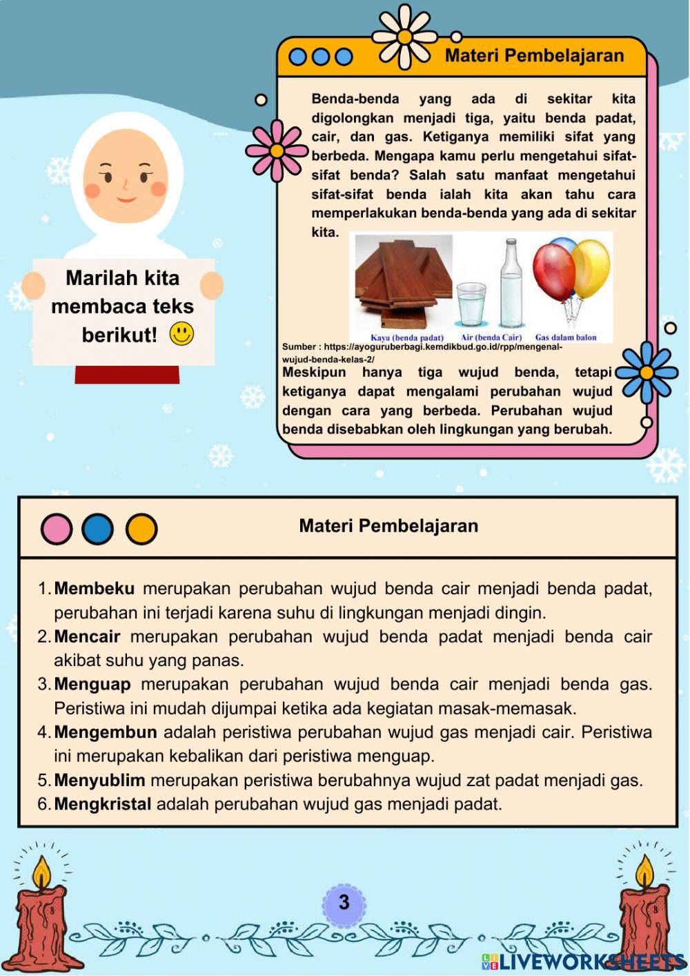 Perubahan Wujud Benda