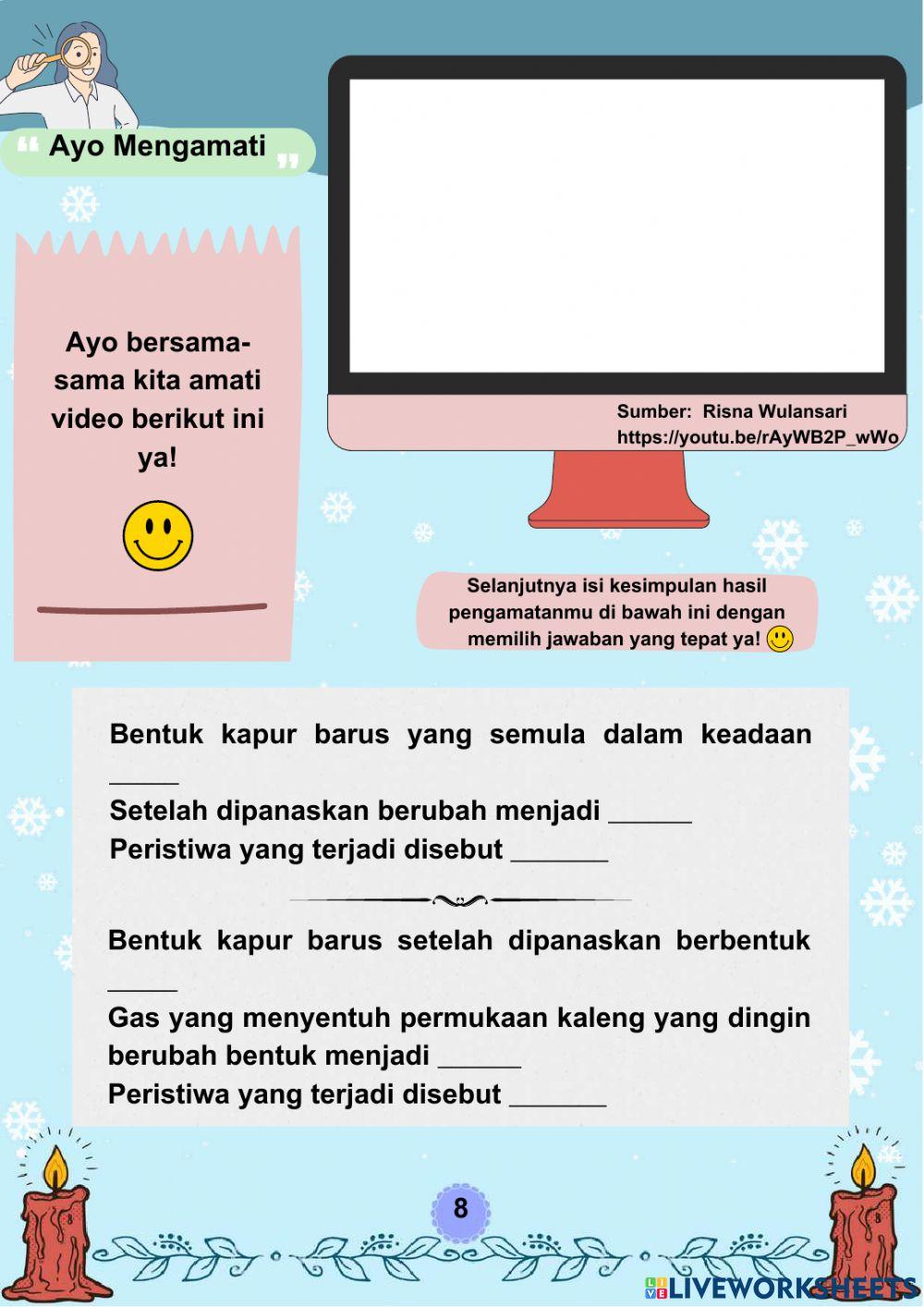 Perubahan Wujud Benda