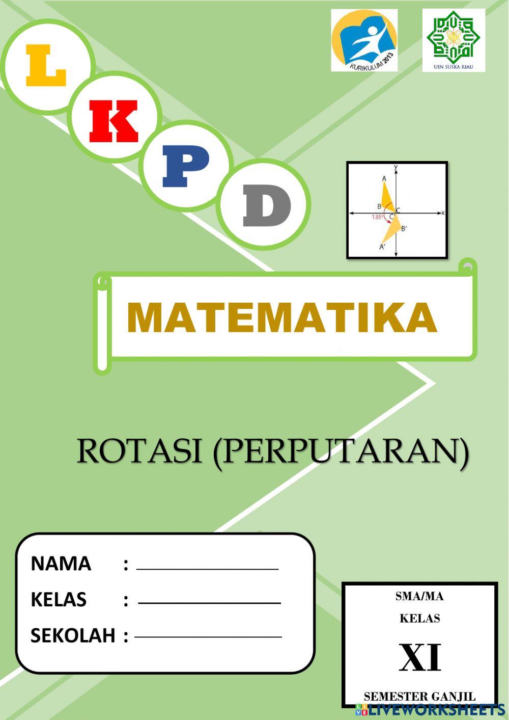 Rotasi (Perputaran)