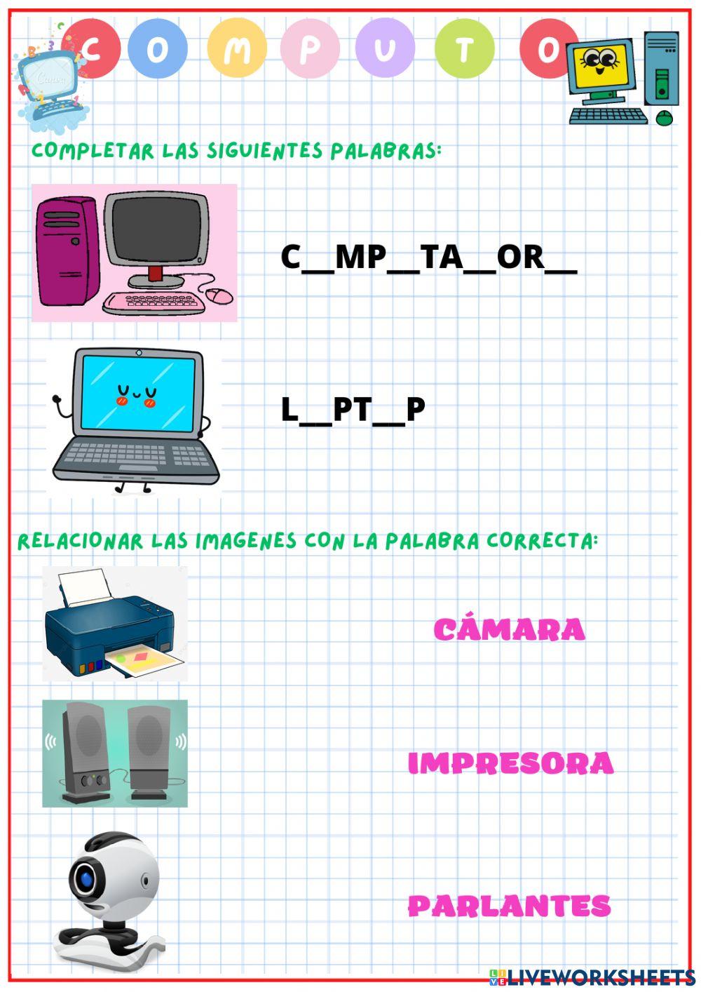 Partes de la computadora
