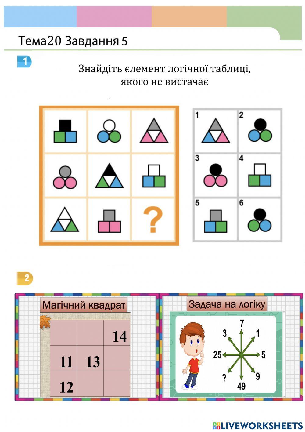Цікава математика