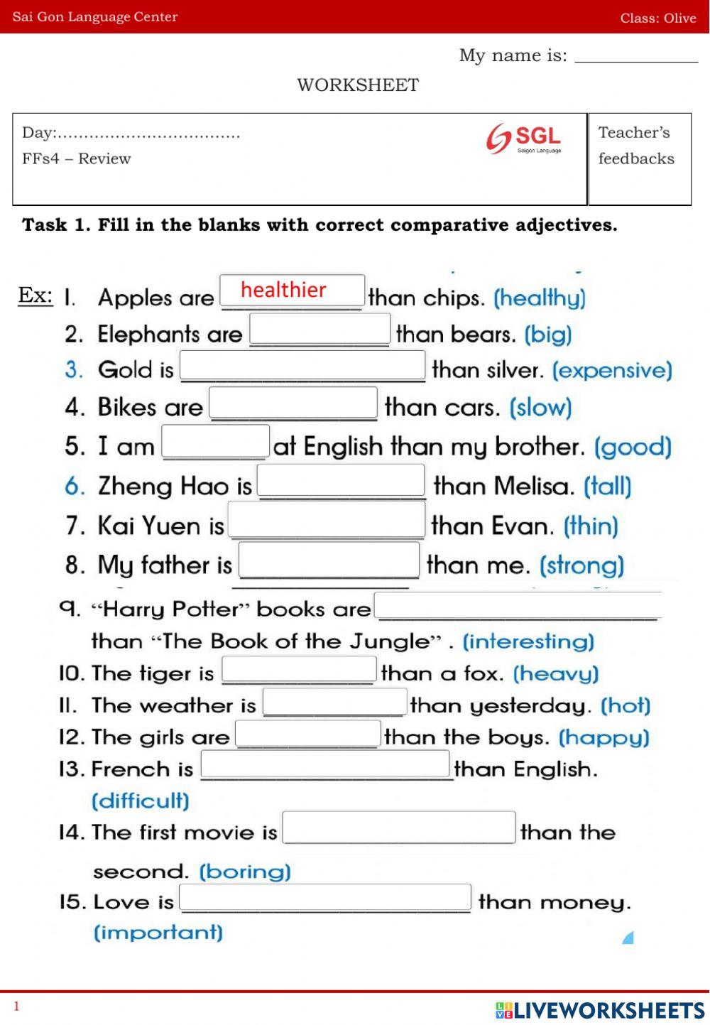 OLive ffs 4 unit 6 27.06