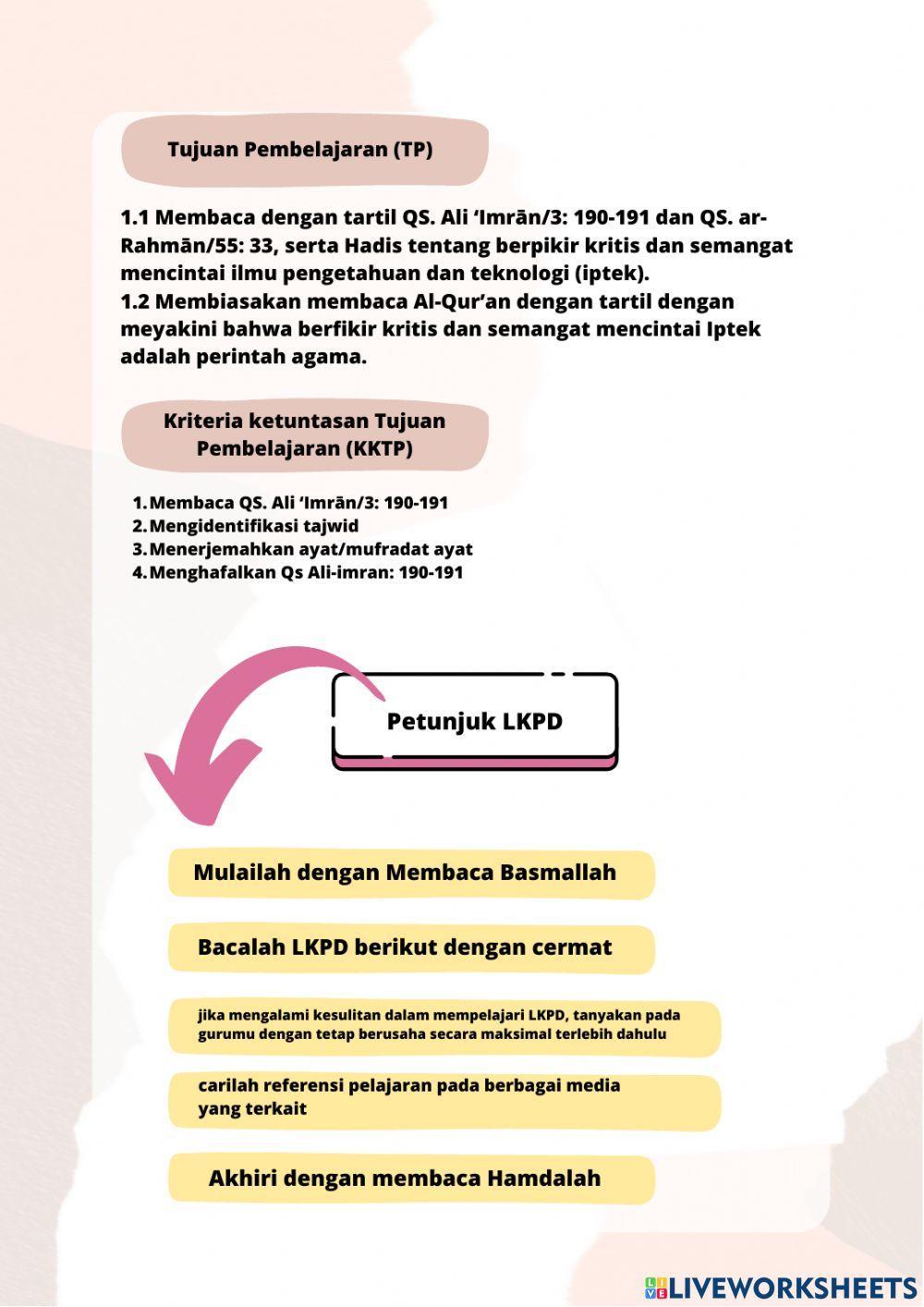 Q.s Ali-Imran:190-191
