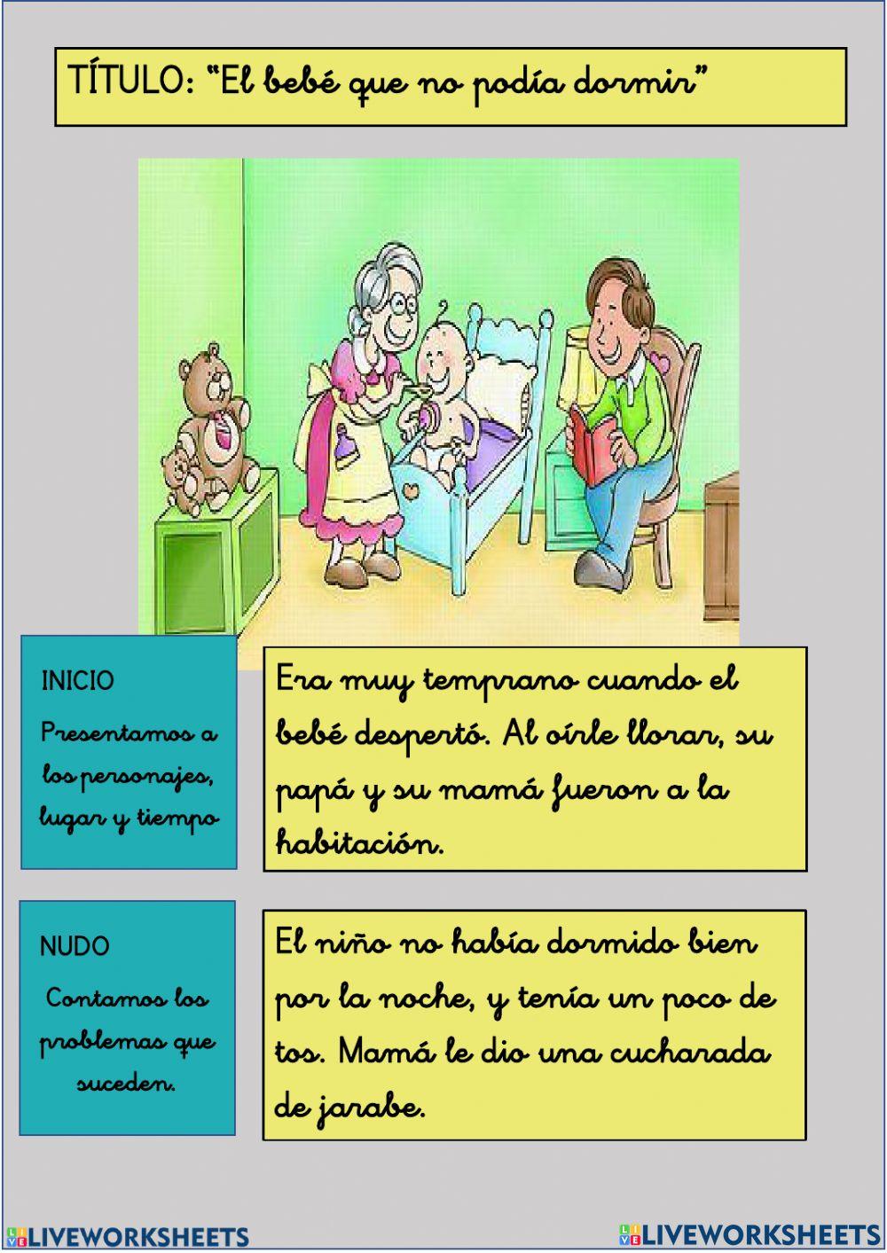 EL CUENTO Y SUS PARTES 