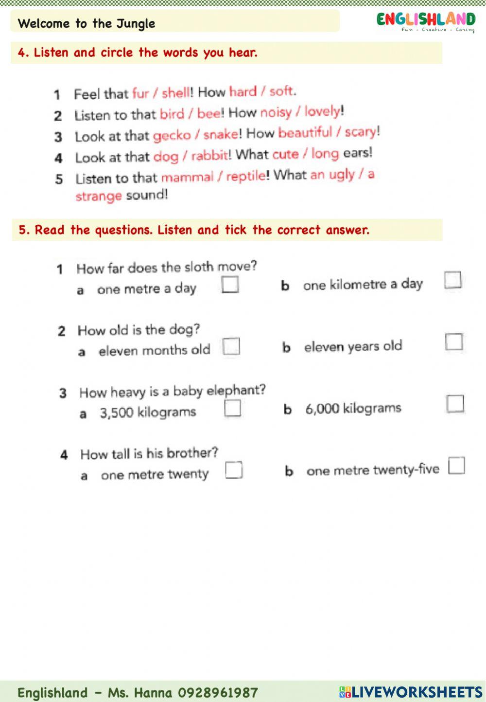 Ext Welcome to the Jungle