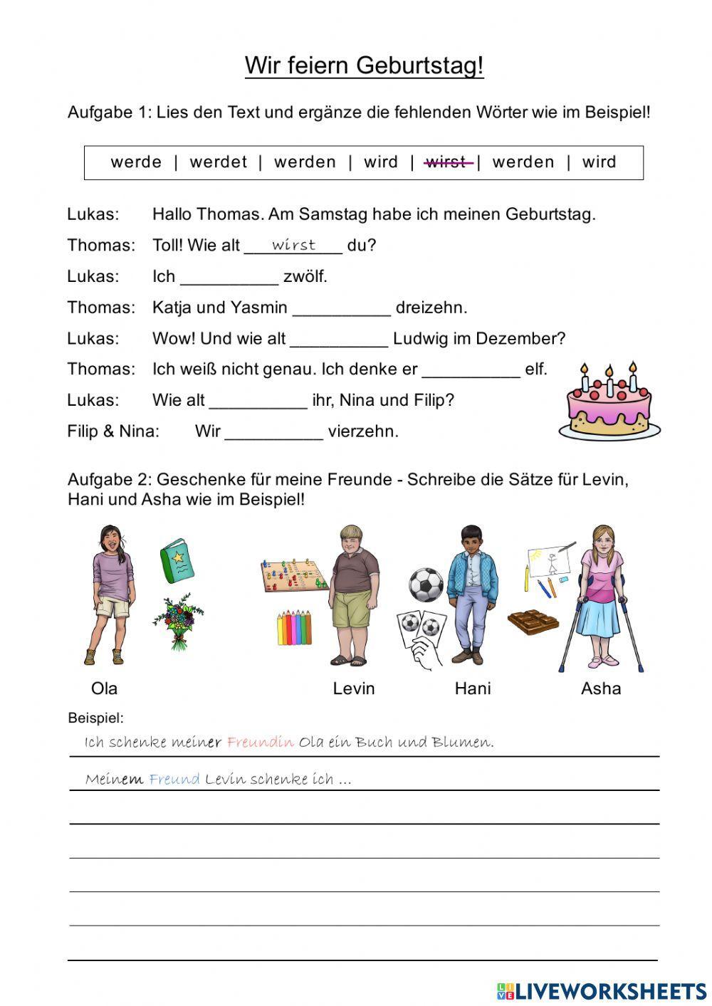 Wir feiern Geburtstag