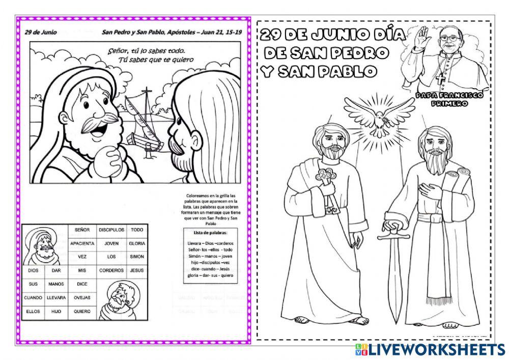 San pedro y san pablo