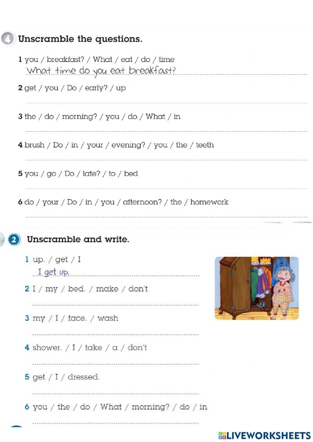 FINAL EXAM CHILDREN 6