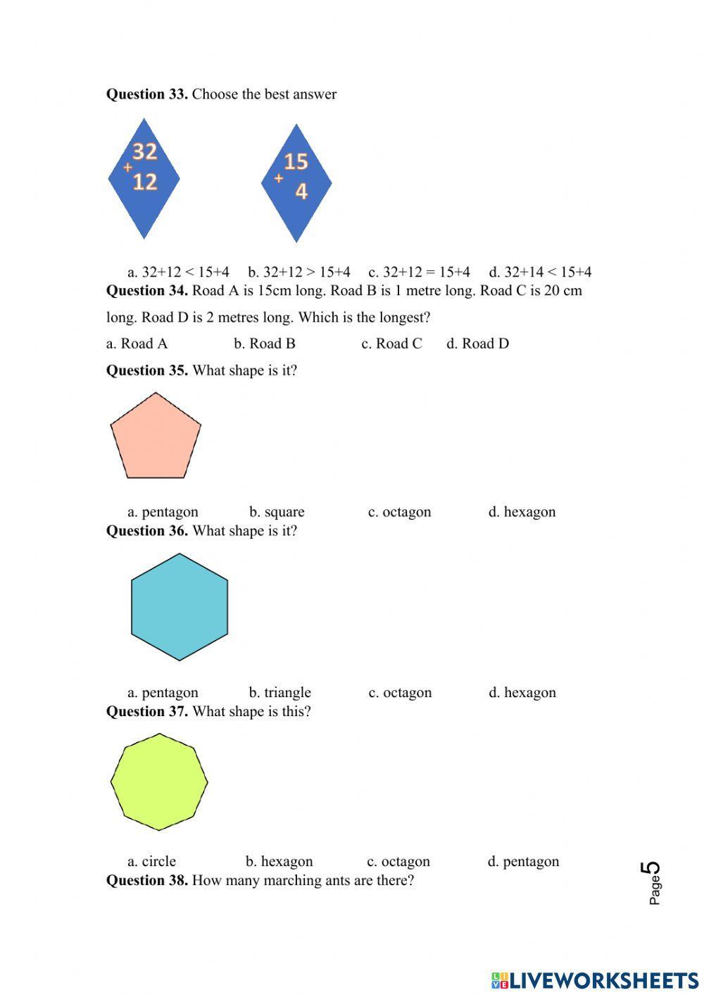 7072053 | Math - grade 2 | yentuyet | LiveWorksheets