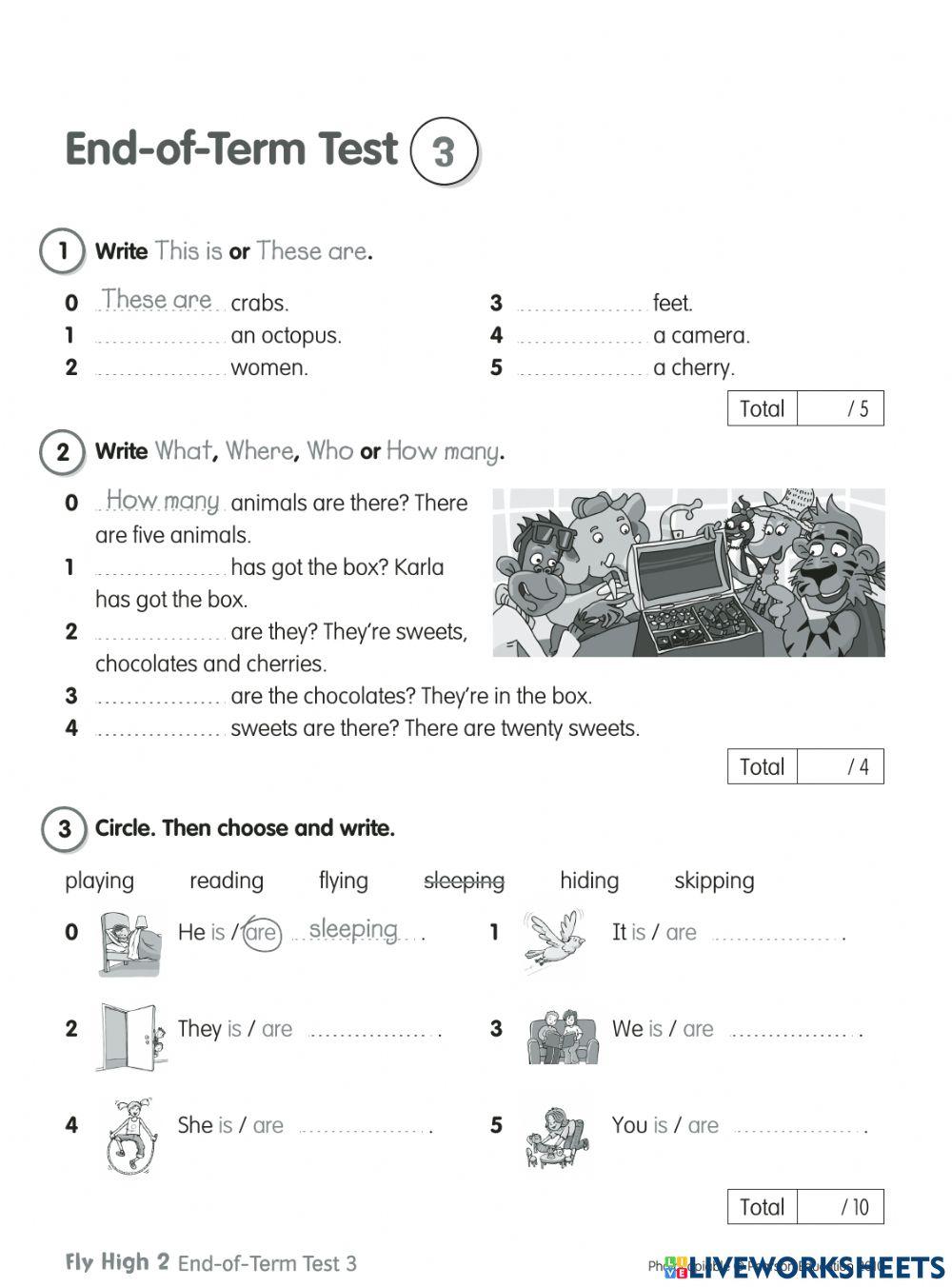 Test end of term 3 (FH2)