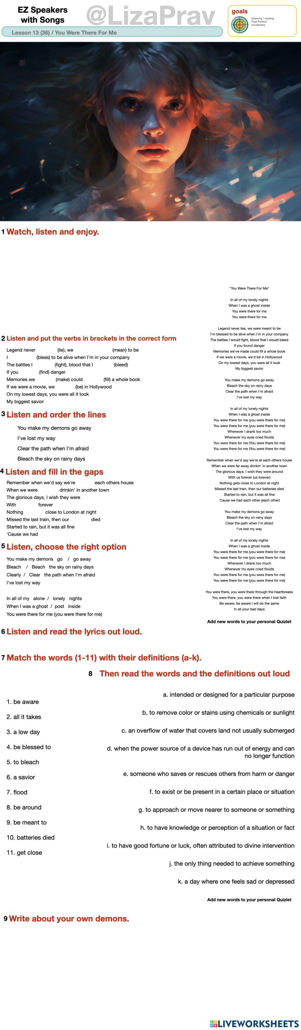 You Were There For Me