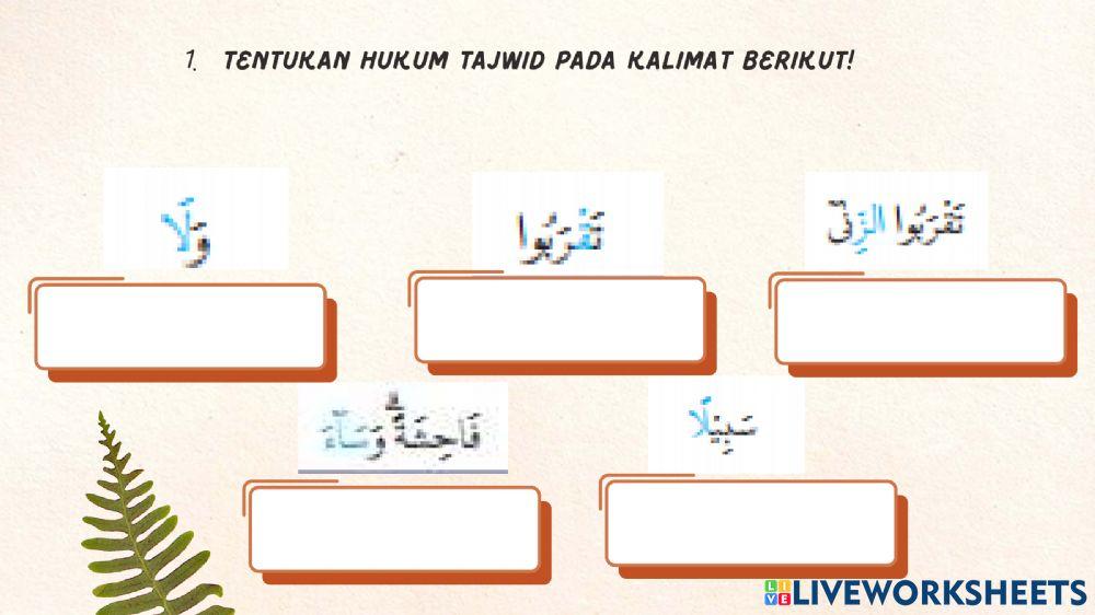 LKPD Kelas X Larangan Pergaulan Bebas dan Perbuatan ZIna