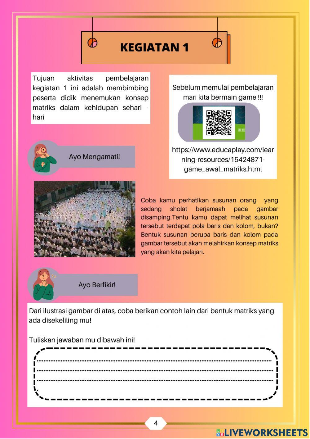 LKS Matriks (Part 1)