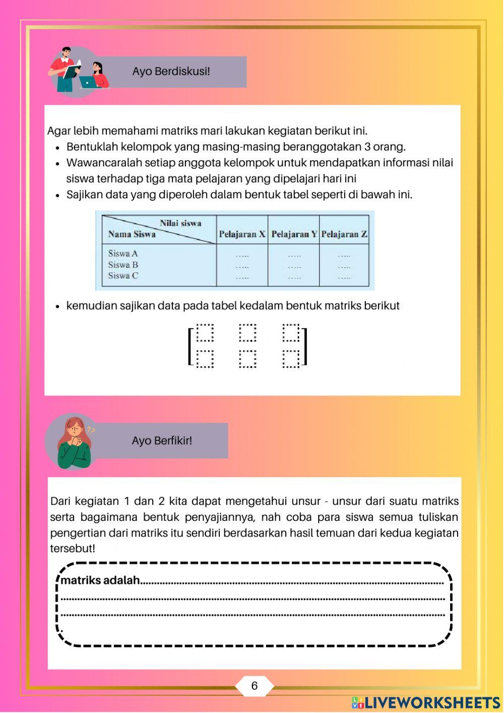 LKS Matriks (Part 1)