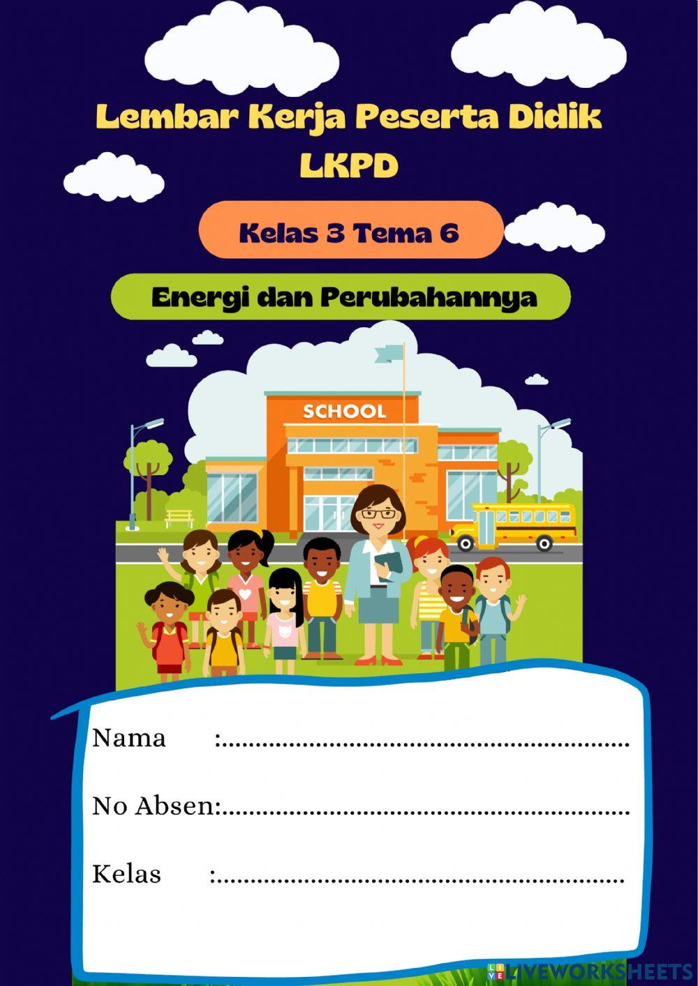 LKPD Energi dan Perubahannya