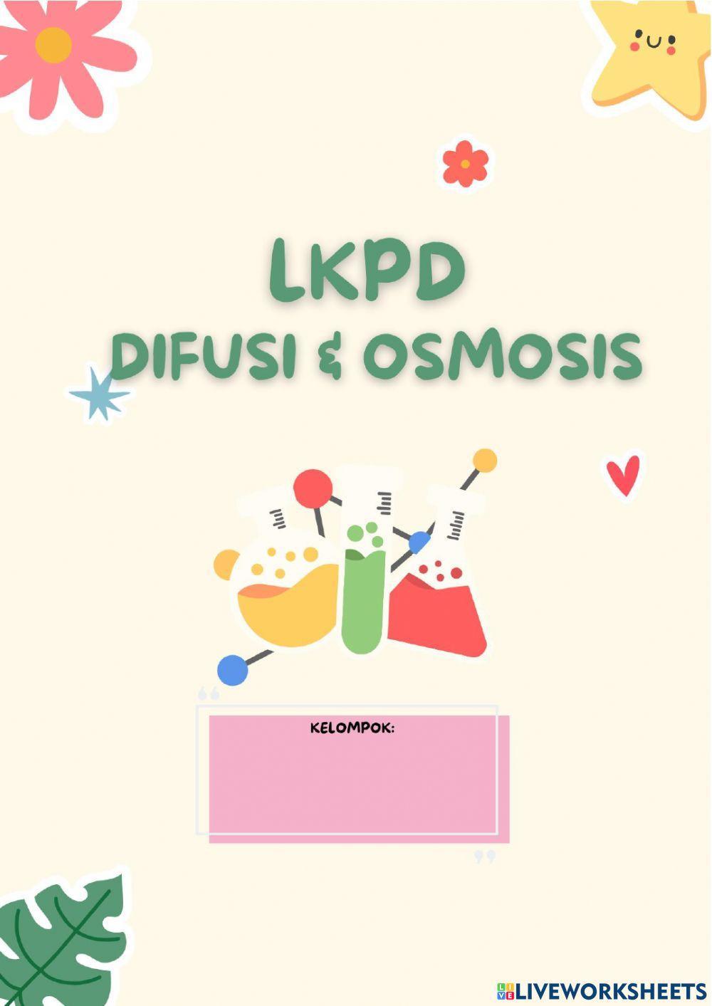 Lkpd difusi dan osmosis