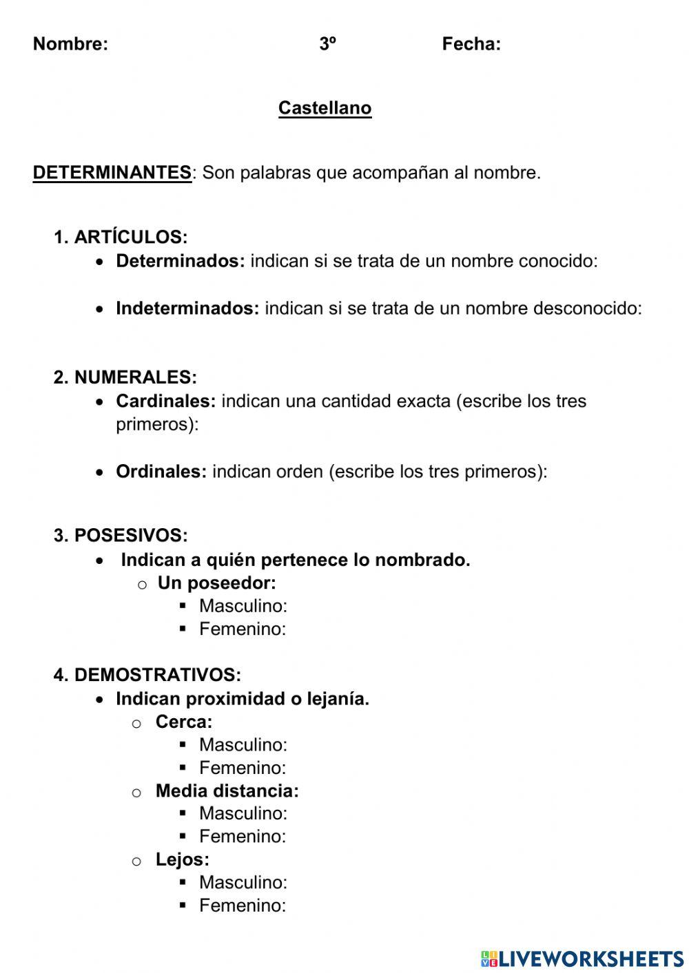 Determinantes