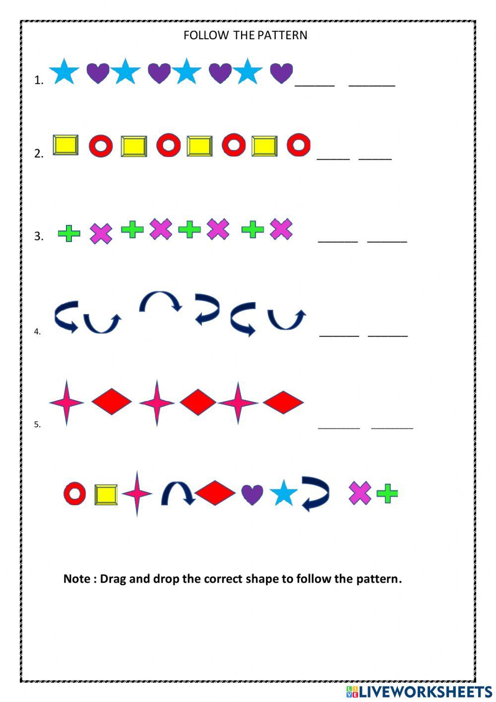 patterns-7072686-geethanjalishenoy-live-worksheets