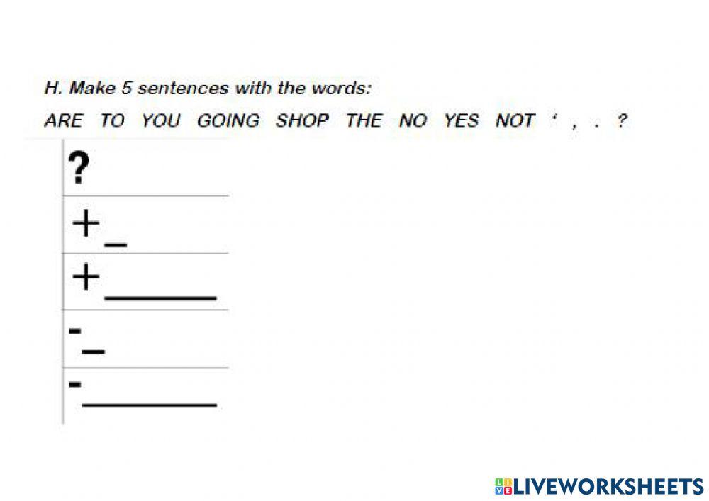 I can Analyse - Test 8